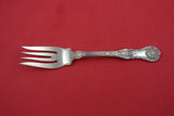 King George by Gorham Sterling Salad Fork / Fish Fork Fancy Shoulders 6 7/8"