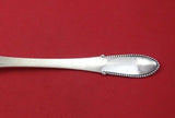 Beaded by Georg Jensen Sterling Silver Salad Serving Spoon AS Large 10 1/4"