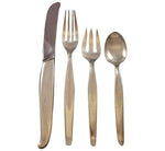 Contour by Towle Sterling Silver Flatware Set Service 38 pcs Mid Century Modern