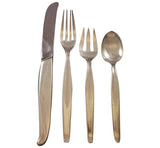 Contour by Towle Sterling Silver Flatware Set Service 38 pcs Mid Century Modern