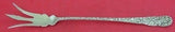 Chrysanthemum by Stieff Sterling Silver Lettuce Fork 9 1/4" Serving Silverware