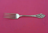 Florentine Lace By Reed and Barton Sterling Silver Dinner Fork vermeil 7 3/4"