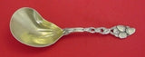 Strawberry Vine by Tiffany and Co Sterling Silver Conch Spoon Gold Washed 9 1/2"