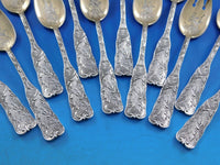 Saint Cloud by Gorham Sterling Silver Ice Cream Fork SET OF 12 GW BC 5" Original