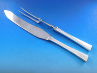 Bell by Hans Hansen Danish Sterling Silver Flatware Set 6 Service 38 Pcs Modern