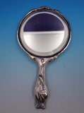 Art Nouveau Sterling Silver Vanity Set with Lilies Motif 8pc w/Monogram (#9115)