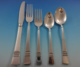 Diadem by Reed & Barton Sterling Silver Flatware Service Set 35 PC Modern Beaded