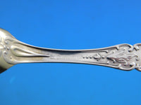 Dew Drop by Shiebler Sterling Silver Master Salt Spoon Shell Bowl GW 4" Antique