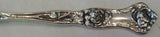Peony by Wallace Sterling Silver Nut Spoon Not Pierced 5 1/8"