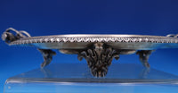 George Unite Sterling Silver Tray for Inkwell Footed Diapering Border (#7412)