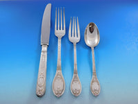 Baron Gerard by Souche-Lapparra French Sterling Silver Flatware Set Service 20pc