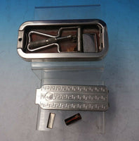 Etruscan by Unknown English Stainless Razor in Original Box 2 1/2" x 6" (#5801)