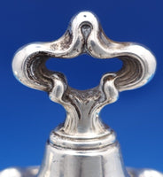 Eton by Wallace Sterling Silver Tea Pot Art Nouveau #1160 6" Monogram C (#8402)