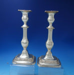 Lord Robert by International Sterling Silver Candlestick Pair #WN59 (#5764)