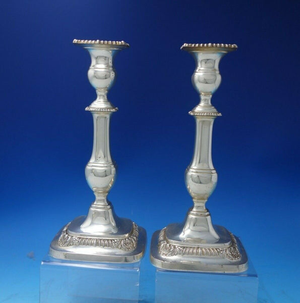 Lord Robert by International Sterling Silver Candlestick Pair #WN59 (#5764)
