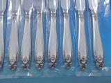 Prelude by International Sterling Silver Steak Knife Custom Set 12 pcs 8 1/2"