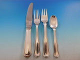 Old Danish by Georg Jensen Sterling Silver Flatware Set For 6 Service 32 Pieces