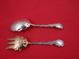 Versailles by Gorham Sterling Silver Salad Serving Set GW shell bowl 8 3/4"