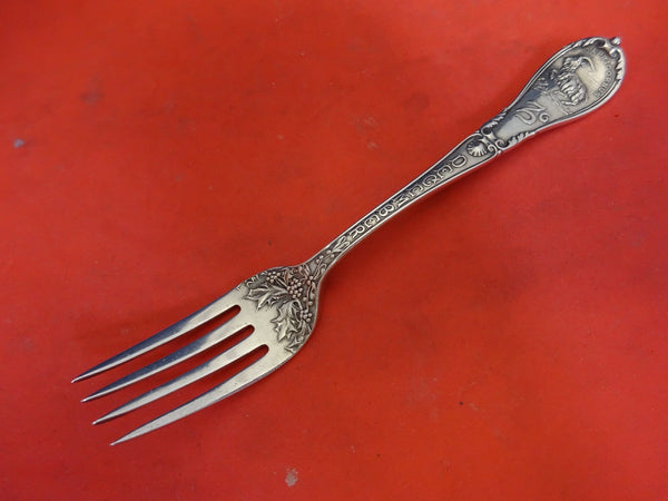 Zodiac By Gorham Sterling Silver Tea Fork Capricorn December 5 3/4" Birthday