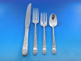 Ribbon Rose by Hallmark Sterling Silver Flatware Set for 6 Service 30 Pieces