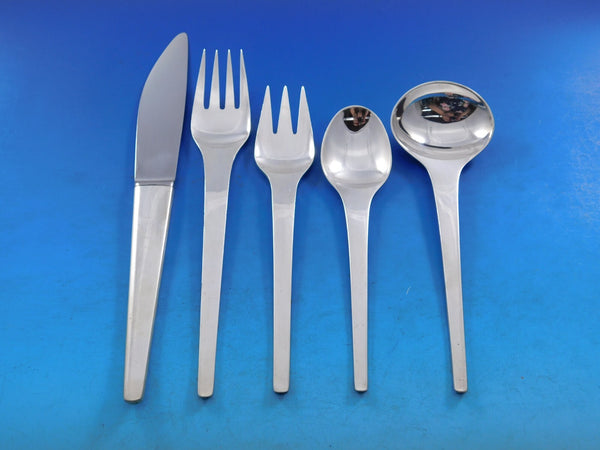 Caravel by Georg Jensen Sterling Silver Flatware Service Set 40 pieces Dinner