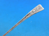 Lap Over Acid Etched Tiffany Sterling Silver Sauce Ladle Lily of the Valley 7"