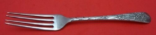 Antique Engraved by Tiffany and Co Sterling Silver Junior Fork AS 6 1/2"