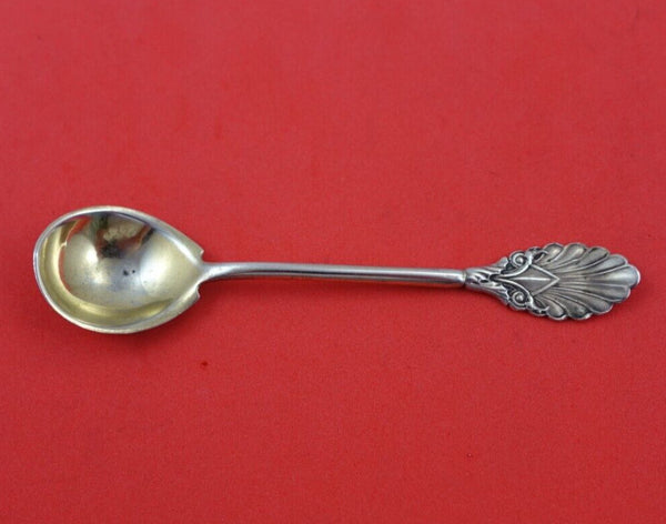 Grecian by Gorham Coin Silver Salt Spoon Master GW Original Circa 1861 3 3/4"