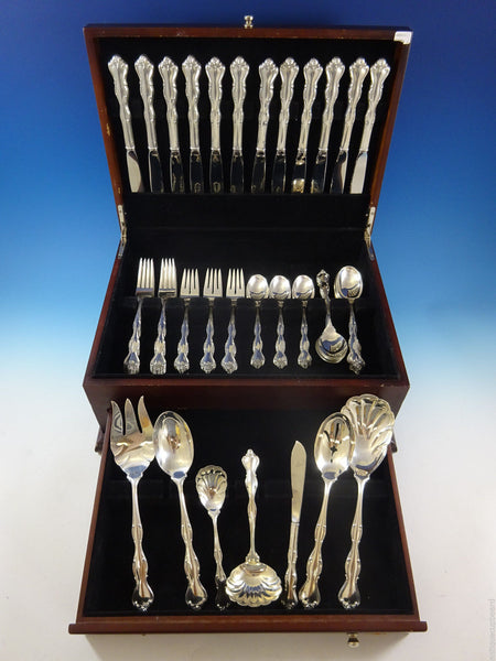 Mademoiselle by International Sterling Silver Flatware Set 12 Service 67 Pieces