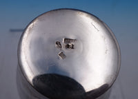 Persian 84 Silver Cup Engraved Geometric Design 3 3/8" Middle Eastern (#7825)