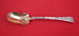 Lap Over Edge Mixed Metals by Tiffany & Co Sterling Salad Serving Spoon 10 1/2"