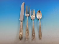 Wedgwood by International Sterling Silver Flatware Set for 8 Service 107 Pieces