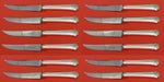 Chippendale by Towle Sterling Silver Steak Knife Custom Set 12 pcs 8 1/2"