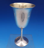 Moezik Sterling Silver Water Goblet w/ Gold Washed Interior #291 6 7/8" (#8115)