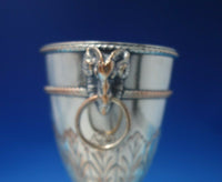 Sheffield English Estate Silverplated Copper Urn w/Ram Handles no lid (#5610)