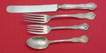 Chatelaine by Lunt Sterling Silver Dinner Size Place Setting(s) 4-Piece Vintage