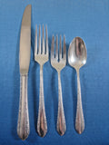 Wild Flower by Royal Crest Sterling Silver Flatware Set for 8 Service 32 Pieces