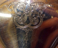 J. E. Caldwell Sterling Silver Sugar Bowl with Ornate Pattern (#1058)