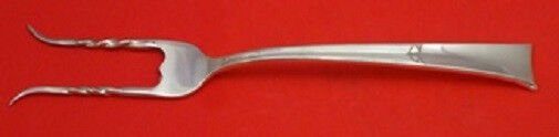 Linenfold by Tiffany & Co. Sterling Silver Baked Potato Fork Custom Made 7 1/4"