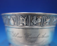 Nursery Rhyme by Gorham Sterling Silver Child's Set 2pc Plate and Bowl (#6880-2)