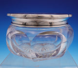 Etruscan by Gorham Sterling Silver and Glass Powder Jar #D5738 2 1/2"x4" (#9156)