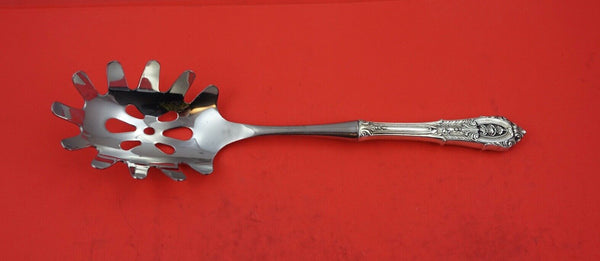 Rose Point by Wallace Sterling Silver Pasta Server custom made 11"