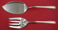 Fairfax by Durgin-Gorham Sterling Silver Salmon Serving Set Fish Custom Made