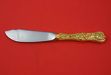 English King Vermeil by Tiffany & Co Sterling Silver Master Butter HH 6 3/4"