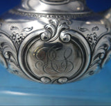 Repousse by Howard Sterling Silver Tea Pot #1896 7 1/2" x 6" 14.4 ozt. (#5692)