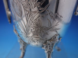 Wilcox Co Silverplate Demitasse Pot with Birds and Flowers 8 1/4" Tall (#7111)