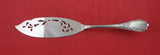 Marly by Christofle Silverplate Fish Server FH pierced w/ flowers  11"