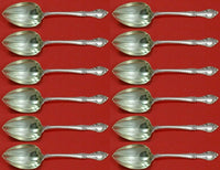 English Gadroon by Gorham Sterling Silver Grapefruit Spoon Custom Set 12p 5 3/4"