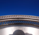 Empire by Buccellati Italian Sterling Silver Gallery Tray Small 13.2ozt. (#0372)