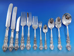 Moselle by International Silverplate Flatware Set Service 77 pieces Grapes